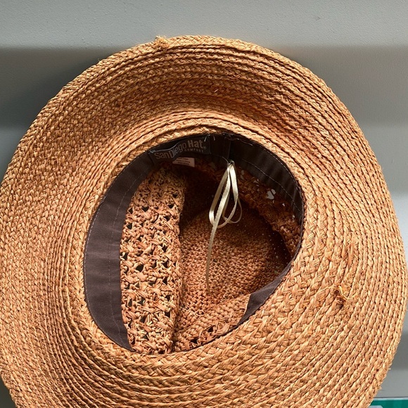 San Diego Hat company one size Stylish Woven 100% raffia Straw Hat - Picture 8 of 16